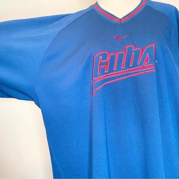 Nike Team MLB Chicago Cubs Embroidered Pullover Jersey Baseball XXL - Picture 2 of 12